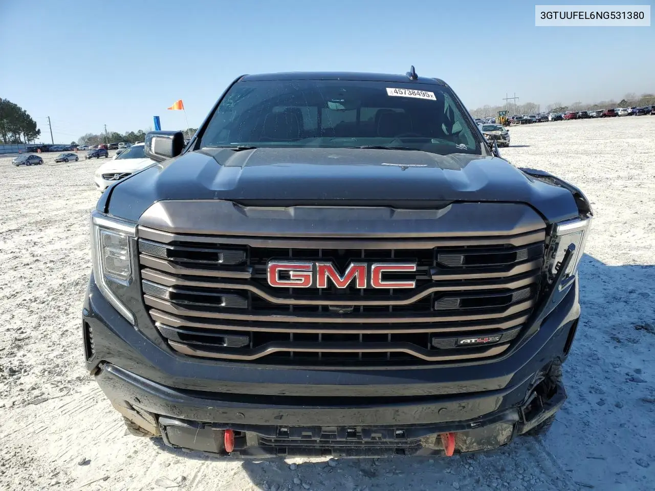 2022 GMC Sierra K1500 At4X VIN: 3GTUUFEL6NG531380 Lot: 45738495