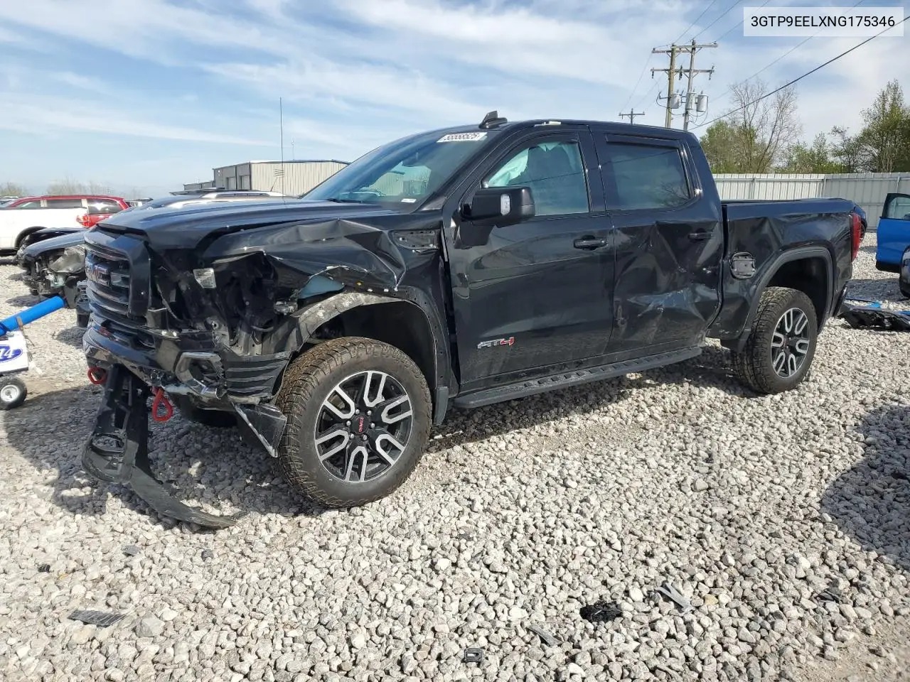 2022 GMC Sierra Limited K1500 At4 VIN: 3GTP9EELXNG175346 Lot: 55558525