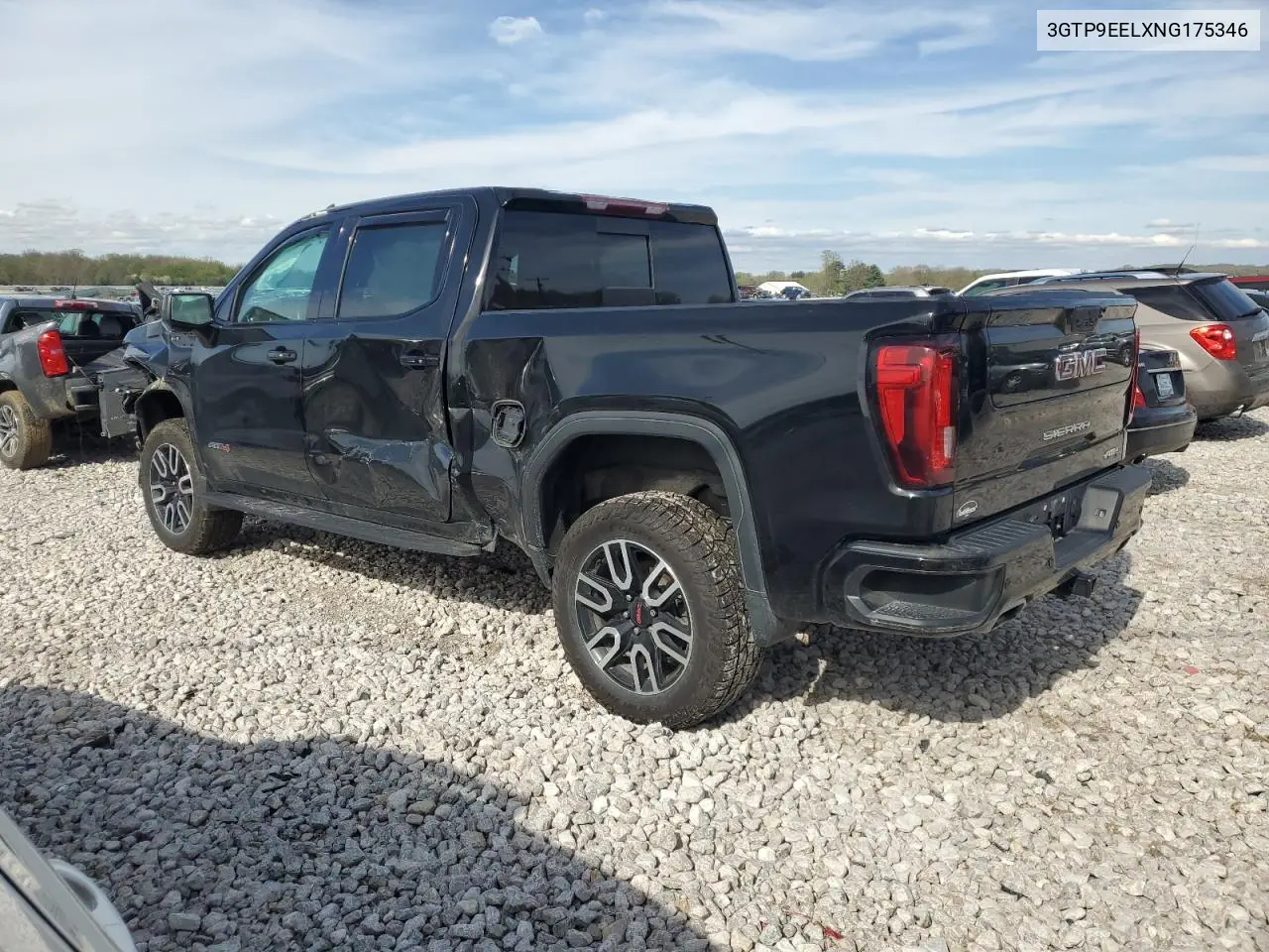 2022 GMC Sierra Limited K1500 At4 VIN: 3GTP9EELXNG175346 Lot: 55558525