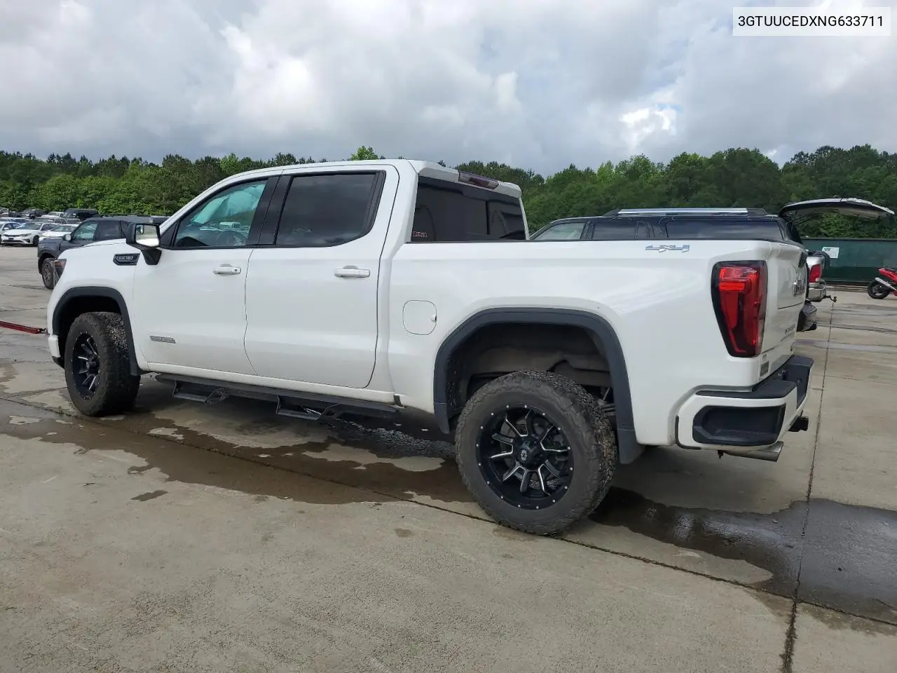 2022 GMC Sierra K1500 Elevation VIN: 3GTUUCEDXNG633711 Lot: 56422195
