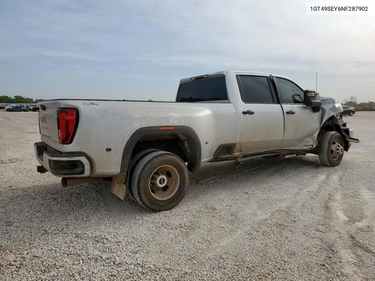 2022 GMC Sierra K3500 VIN: 1GT49SEY6NF287902 Lot: 56717885