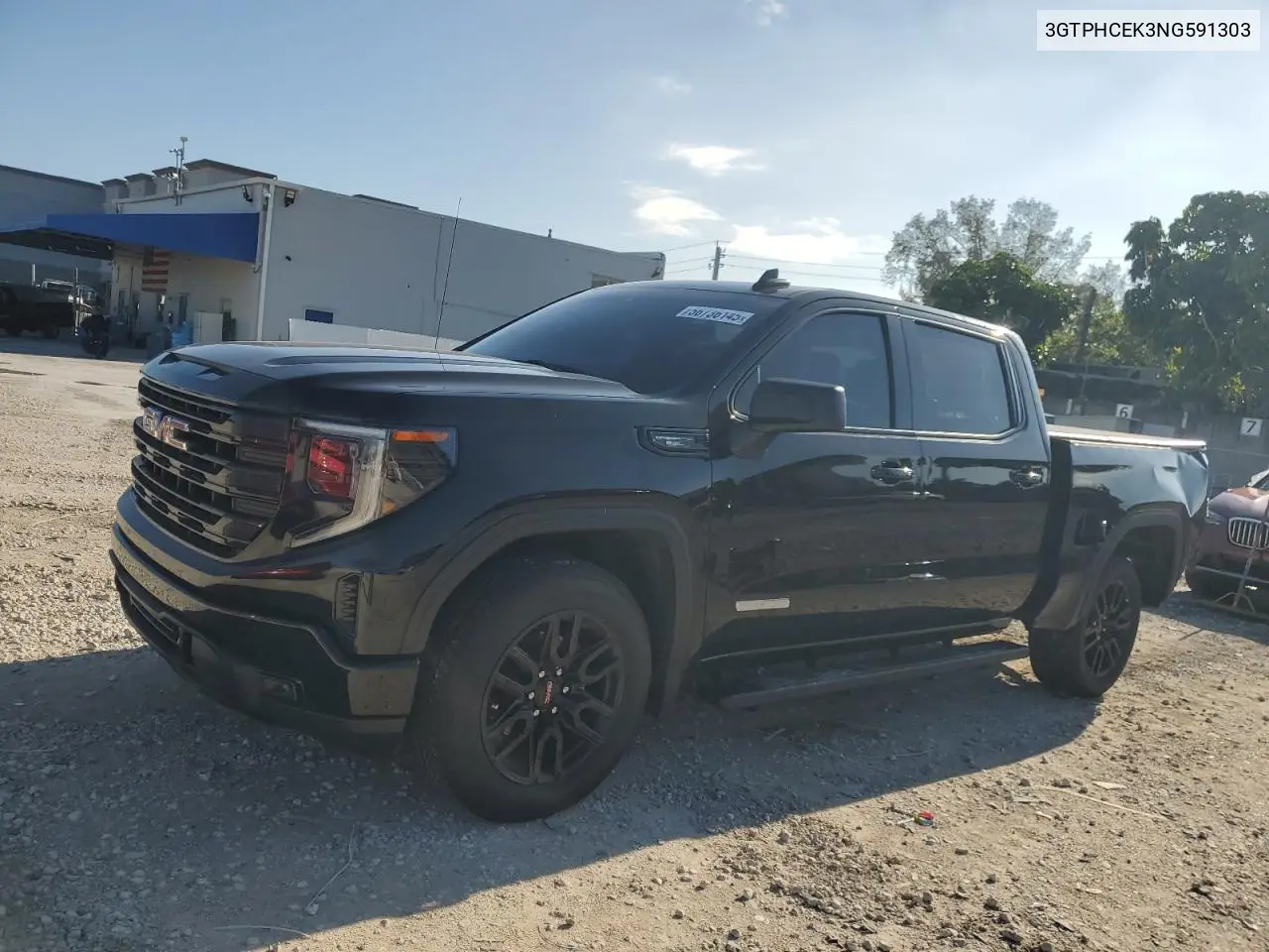 2022 GMC Sierra C1500 Elevation VIN: 3GTPHCEK3NG591303 Lot: 56736145