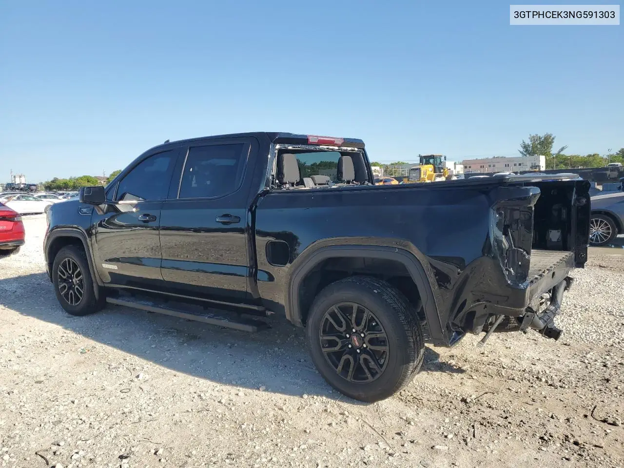 2022 GMC Sierra C1500 Elevation VIN: 3GTPHCEK3NG591303 Lot: 56736145