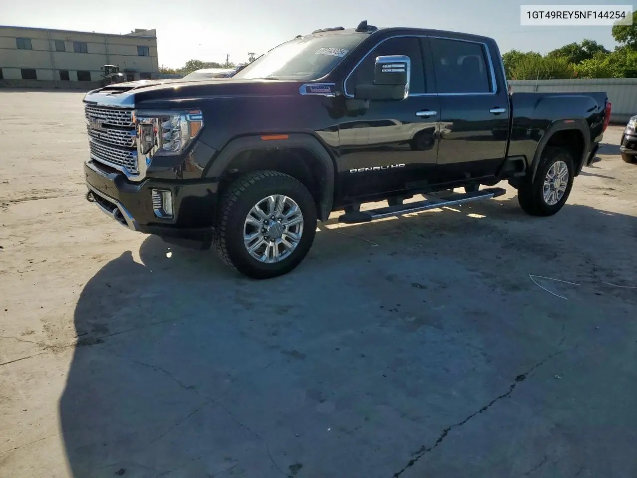 2022 GMC Sierra K2500 Denali VIN: 1GT49REY5NF144254 Lot: 62140695