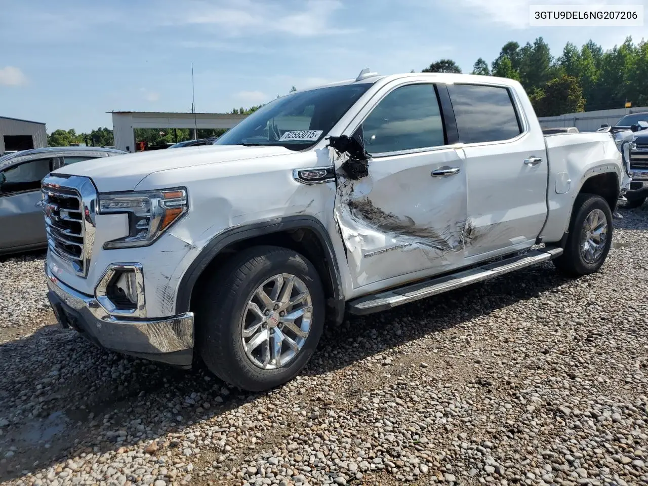 2022 GMC Sierra Limited K1500 Slt VIN: 3GTU9DEL6NG207206 Lot: 62553015