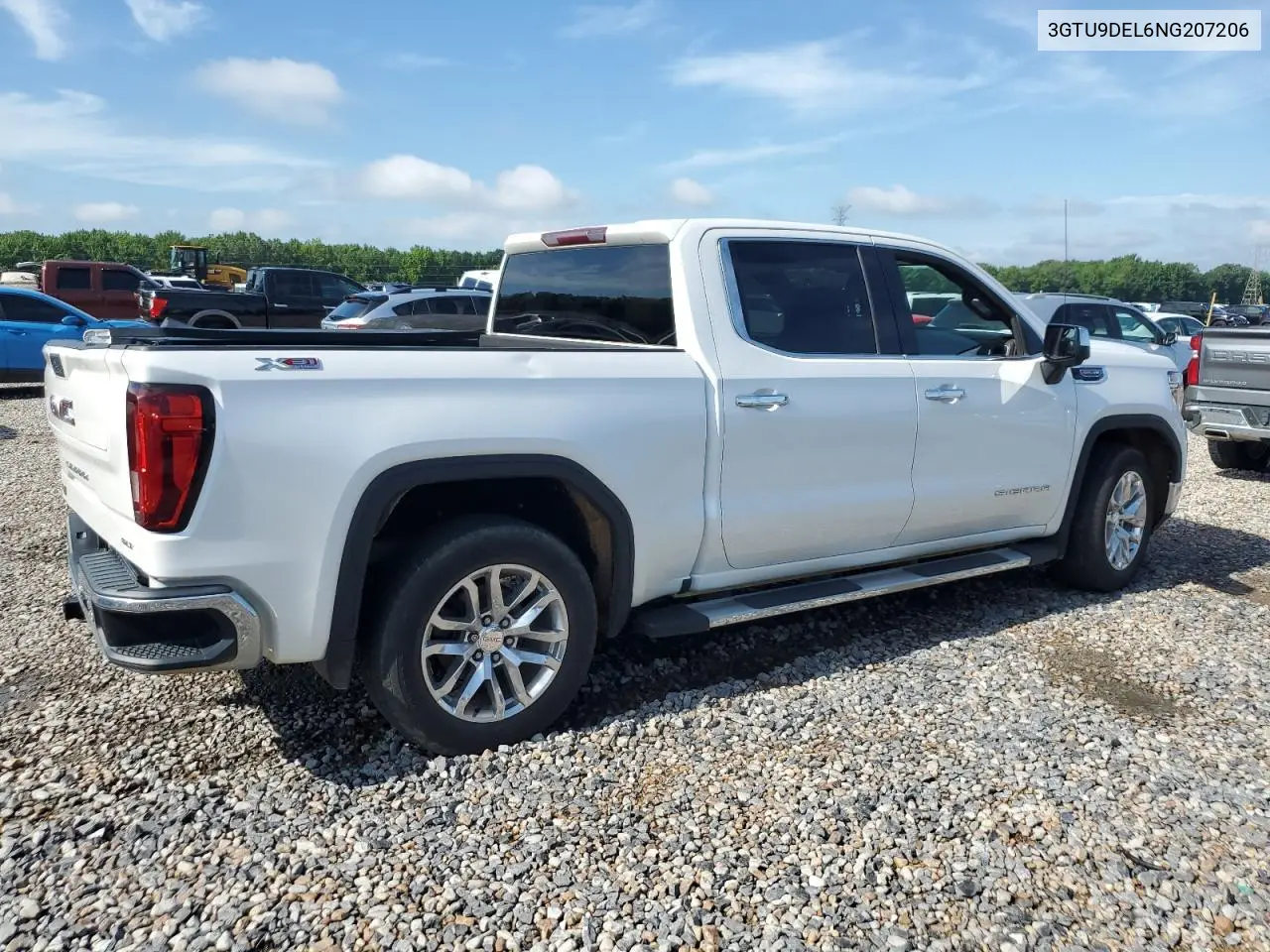 2022 GMC Sierra Limited K1500 Slt VIN: 3GTU9DEL6NG207206 Lot: 62553015