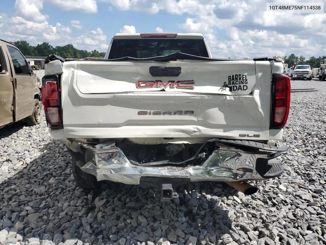 2022 GMC Sierra C2500 Sle VIN: 1GT48ME75NF114538 Lot: 62604265