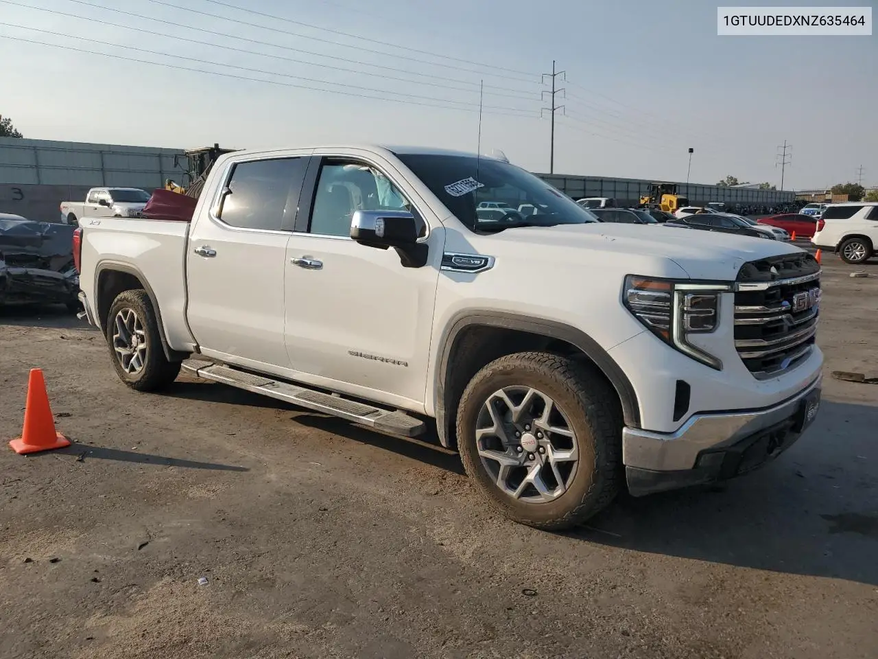 2022 GMC Sierra K1500 Slt VIN: 1GTUUDEDXNZ635464 Lot: 62771555