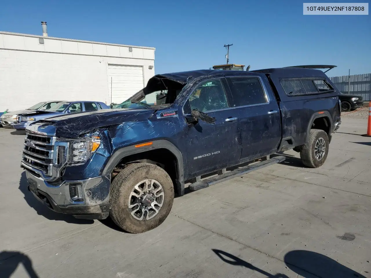 2022 GMC Sierra K3500 Slt VIN: 1GT49UEY2NF187808 Lot: 62790275