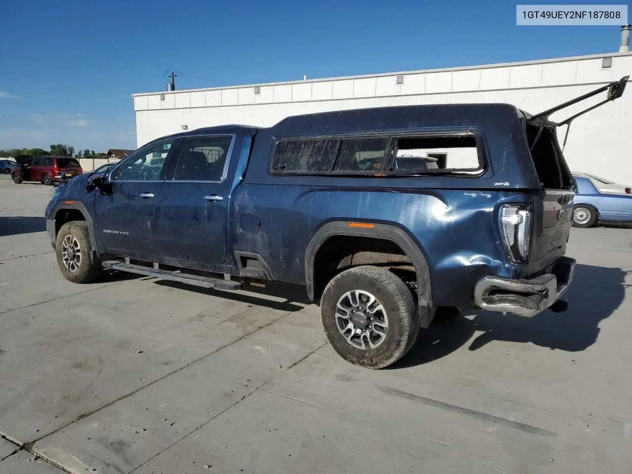 2022 GMC Sierra K3500 Slt VIN: 1GT49UEY2NF187808 Lot: 62790275