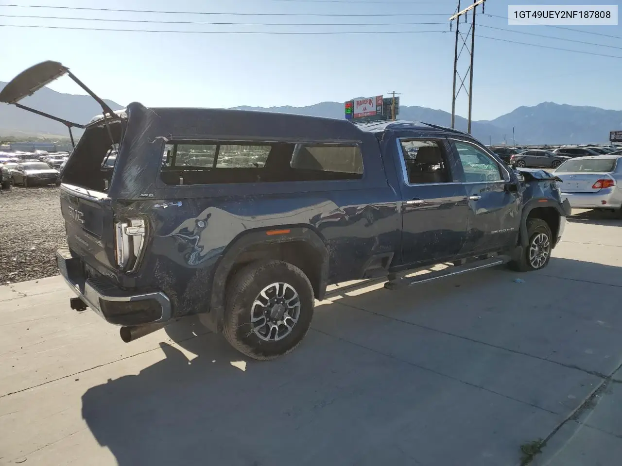 2022 GMC Sierra K3500 Slt VIN: 1GT49UEY2NF187808 Lot: 62790275