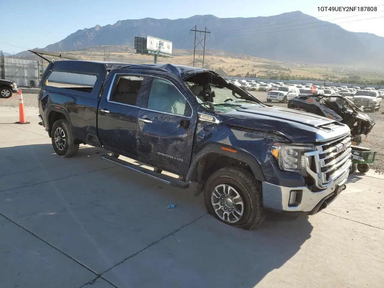 2022 GMC Sierra K3500 Slt VIN: 1GT49UEY2NF187808 Lot: 62790275