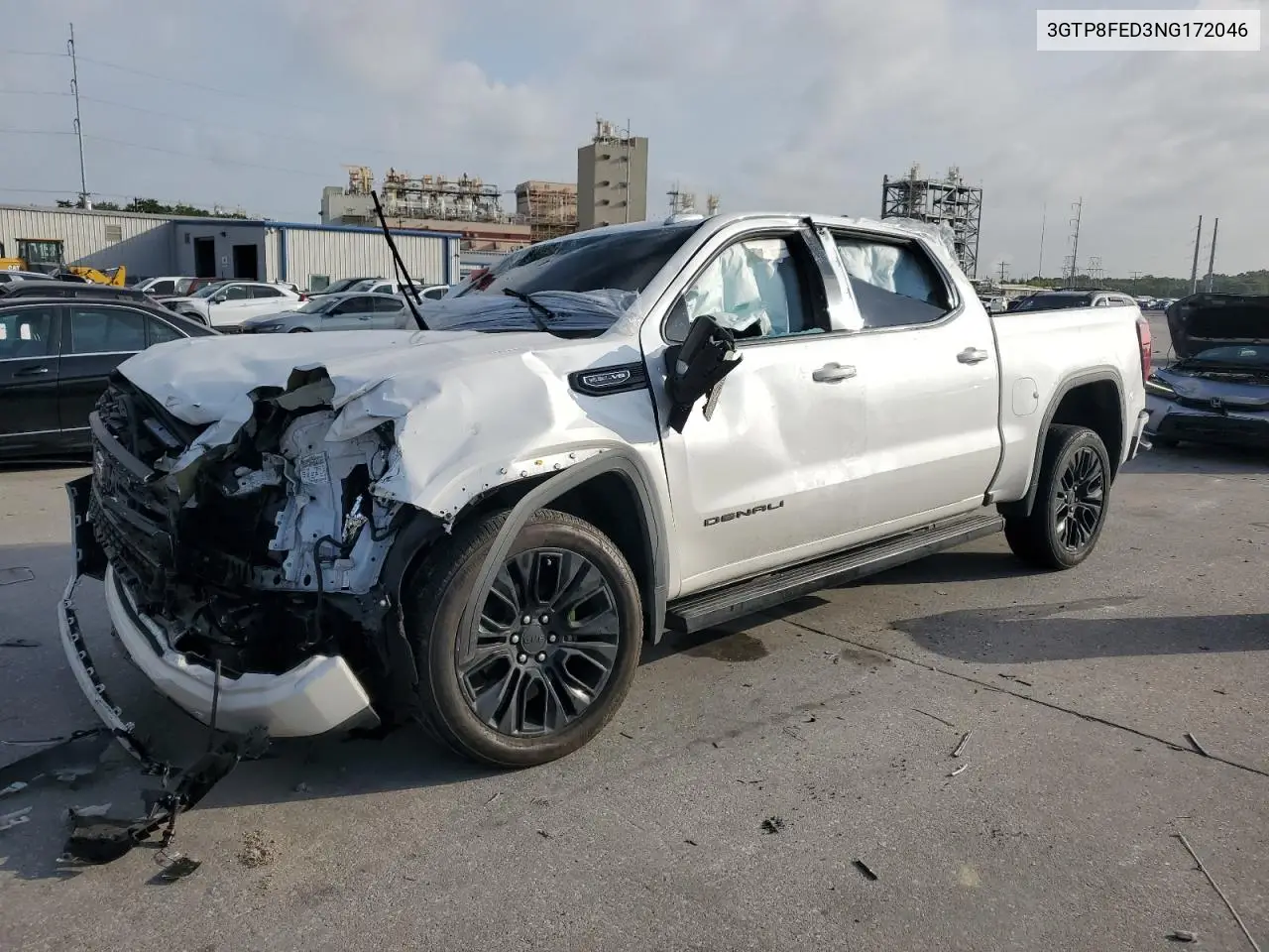 2022 GMC Sierra Limited C1500 Denali VIN: 3GTP8FED3NG172046 Lot: 63278855