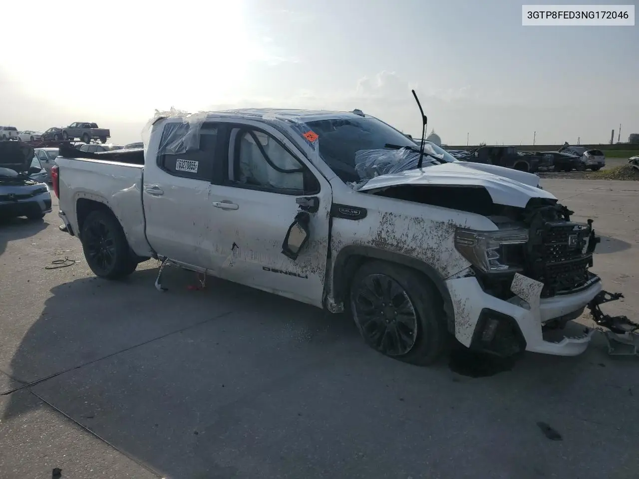 2022 GMC Sierra Limited C1500 Denali VIN: 3GTP8FED3NG172046 Lot: 63278855