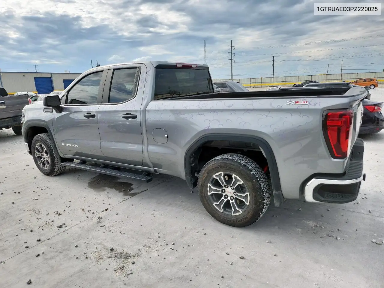 2023 GMC Sierra K1500 VIN: 1GTRUAED3PZ220025 Lot: 61550055