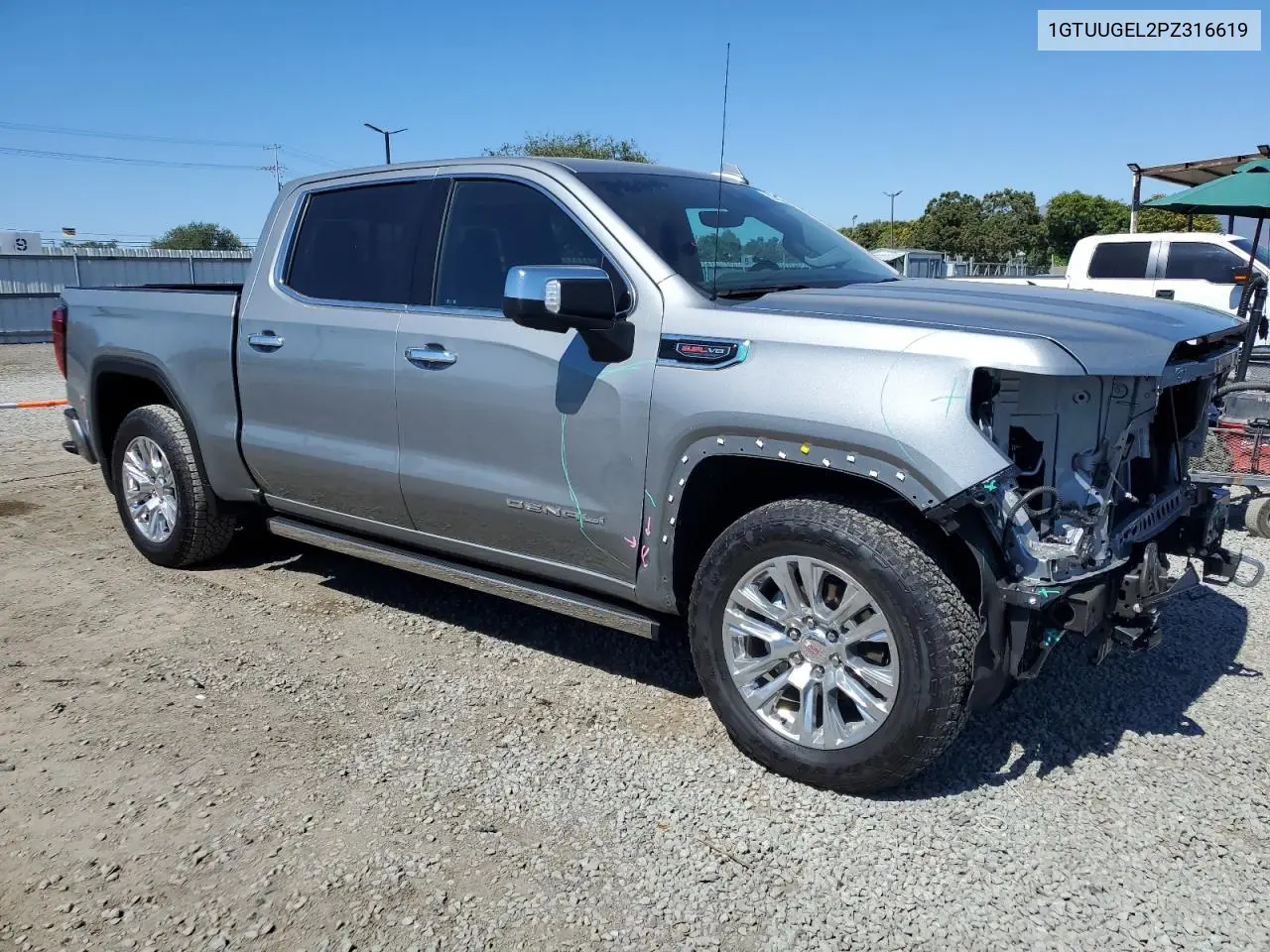 2023 GMC Sierra K1500 Denali VIN: 1GTUUGEL2PZ316619 Lot: 62961345