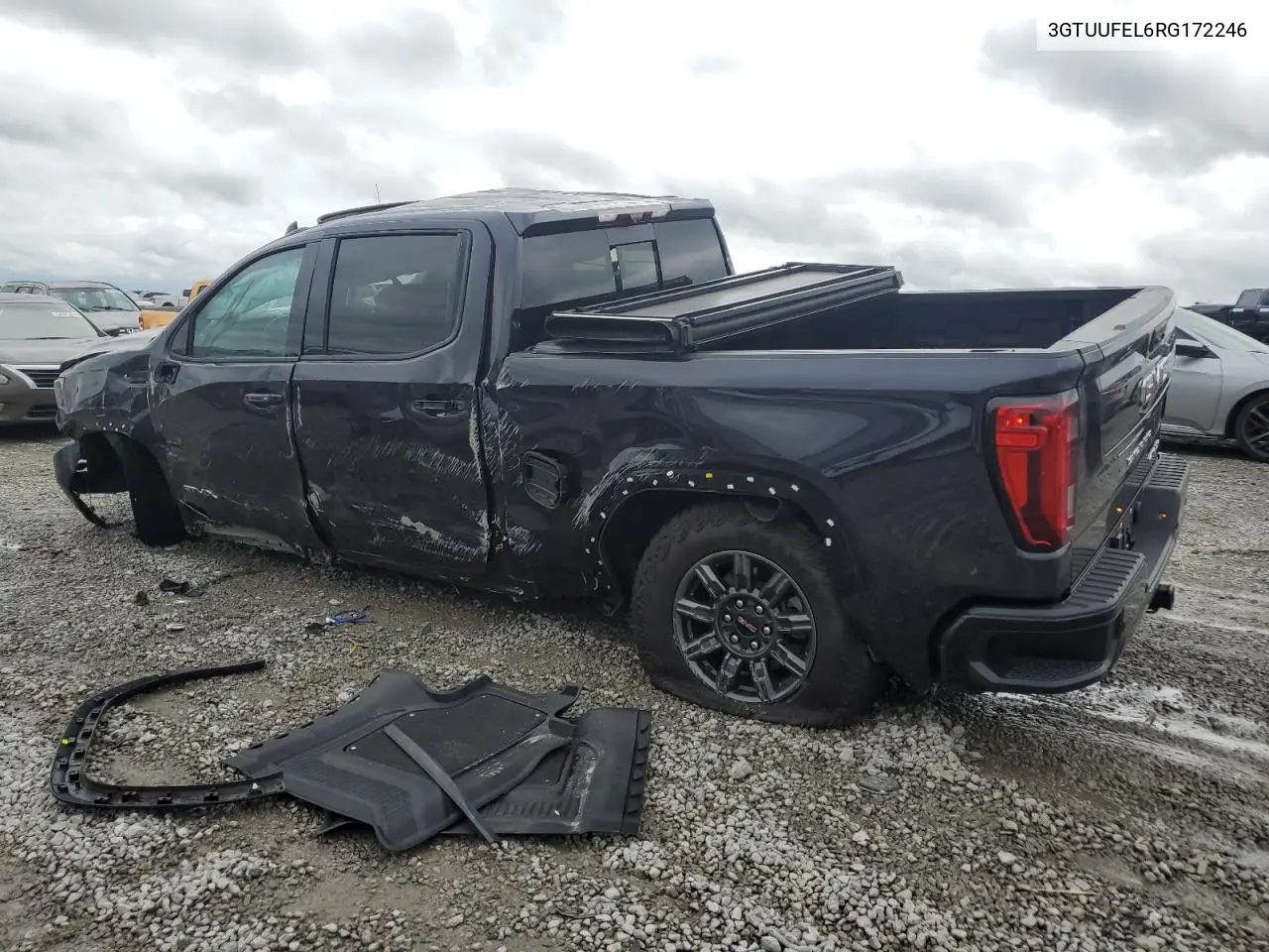 2024 GMC Sierra K1500 At4X VIN: 3GTUUFEL6RG172246 Lot: 53027025