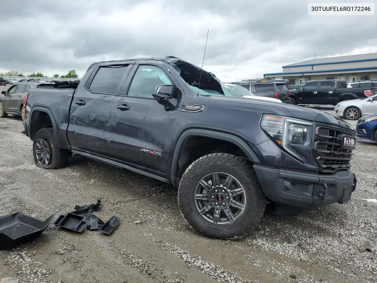2024 GMC Sierra K1500 At4X VIN: 3GTUUFEL6RG172246 Lot: 53027025