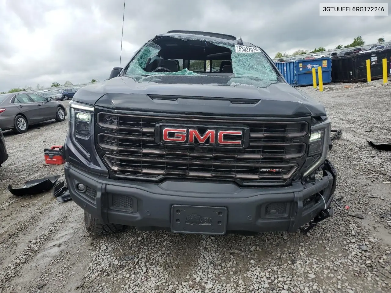 2024 GMC Sierra K1500 At4X VIN: 3GTUUFEL6RG172246 Lot: 53027025