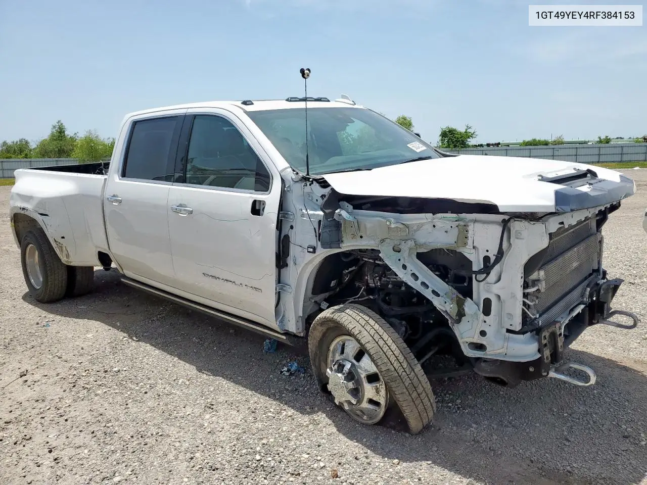 2024 GMC Sierra K3500 Denali Ultimate VIN: 1GT49YEY4RF384153 Lot: 56024255
