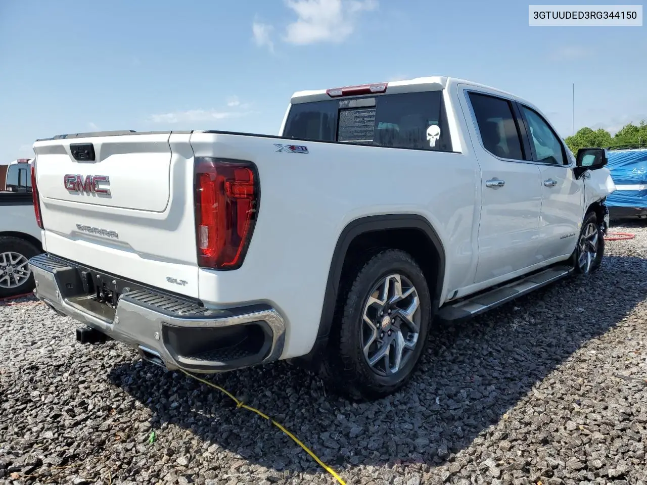 2024 GMC Sierra K1500 Slt VIN: 3GTUUDED3RG344150 Lot: 56989275