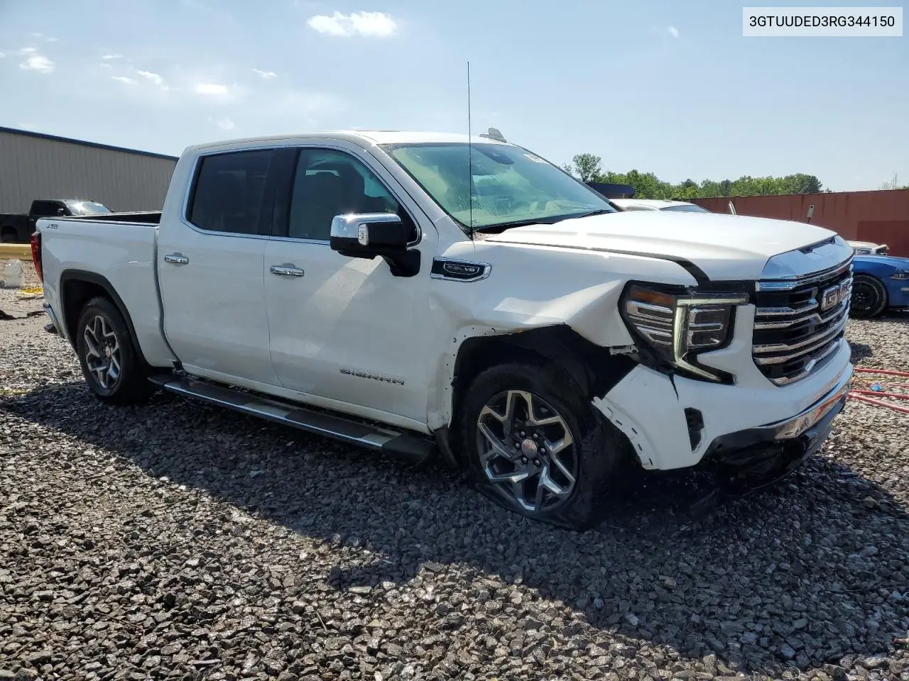 2024 GMC Sierra K1500 Slt VIN: 3GTUUDED3RG344150 Lot: 56989275