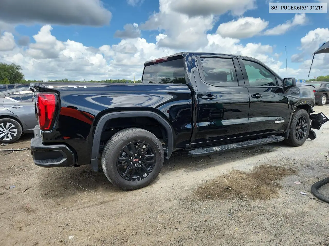 2024 GMC Sierra K1500 Elevation VIN: 3GTPUCEK6RG191219 Lot: 62729085