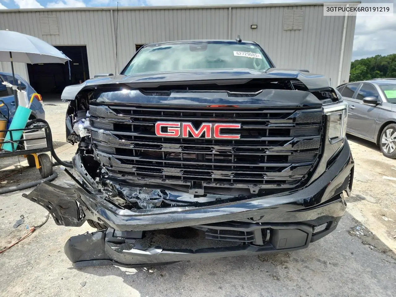 2024 GMC Sierra K1500 Elevation VIN: 3GTPUCEK6RG191219 Lot: 62729085