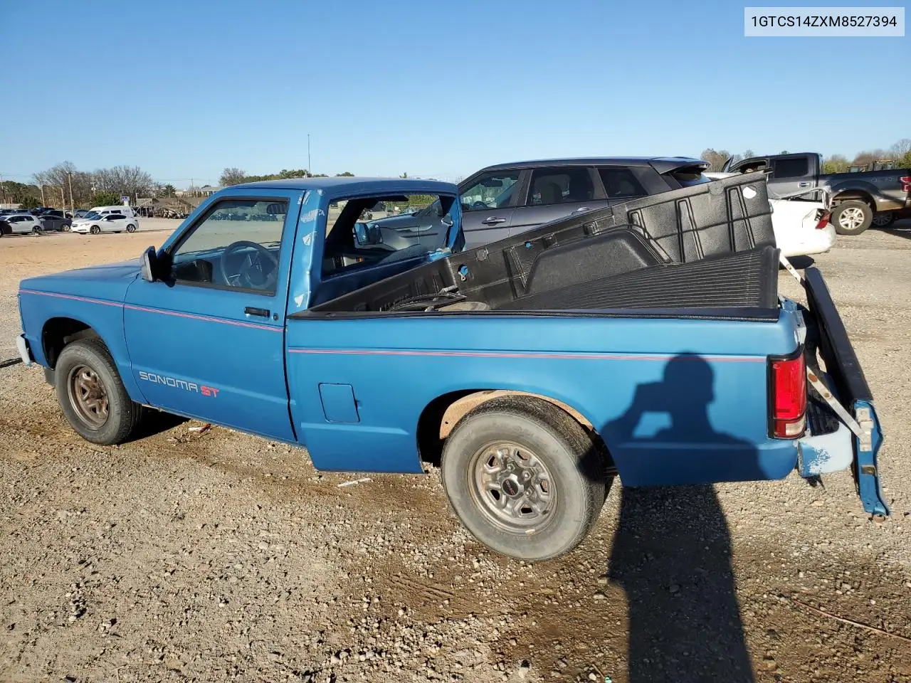1991 GMC Sonoma VIN: 1GTCS14ZXM8527394 Lot: 49387295