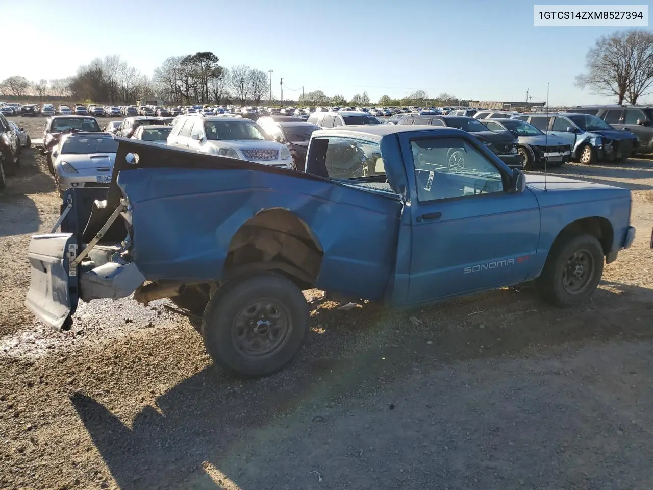 1991 GMC Sonoma VIN: 1GTCS14ZXM8527394 Lot: 49387295