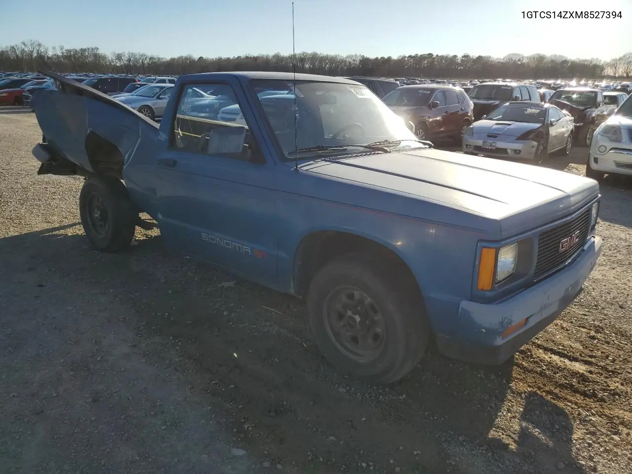 1991 GMC Sonoma VIN: 1GTCS14ZXM8527394 Lot: 49387295