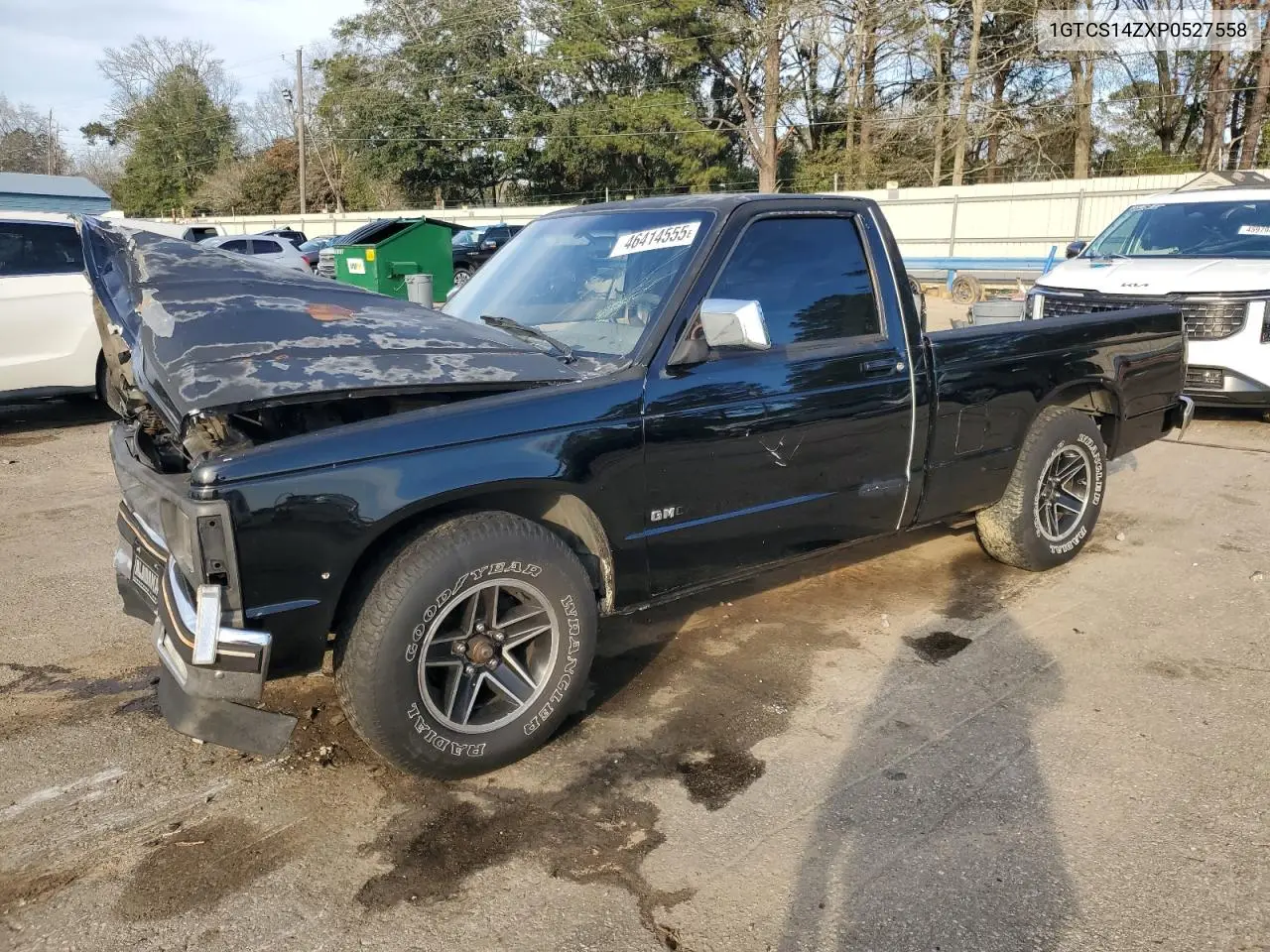 1993 GMC Sonoma VIN: 1GTCS14ZXP0527558 Lot: 46414555