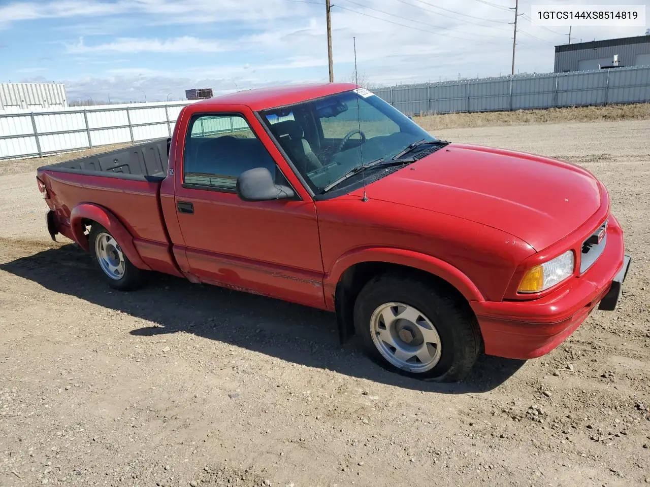 1995 GMC Sonoma VIN: 1GTCS144XS8514819 Lot: 52608765