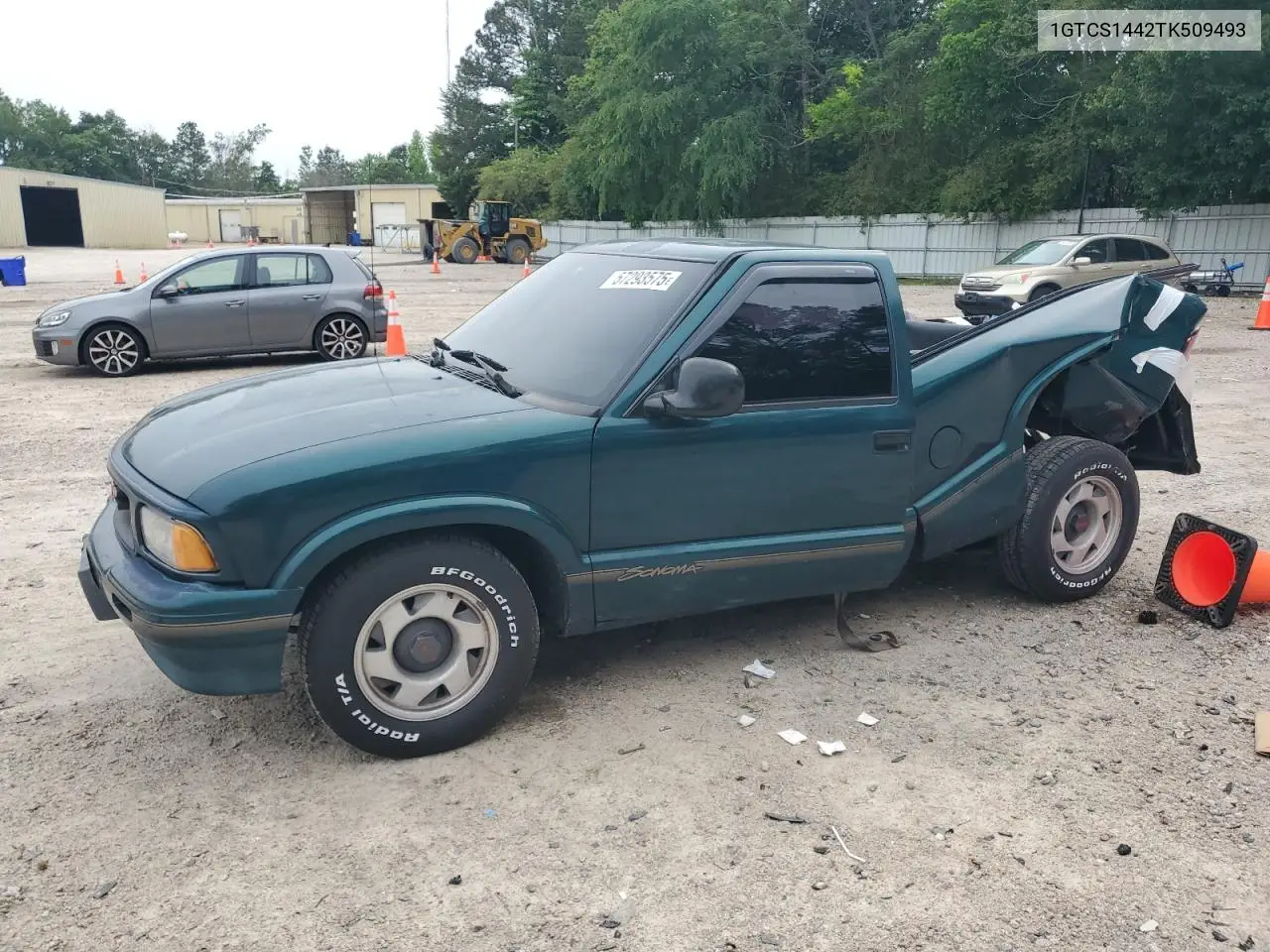 1996 GMC Sonoma VIN: 1GTCS1442TK509493 Lot: 57293575
