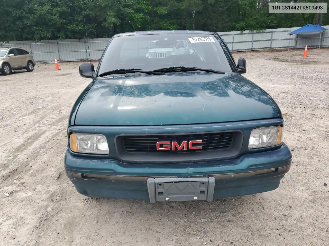1996 GMC Sonoma VIN: 1GTCS1442TK509493 Lot: 57293575