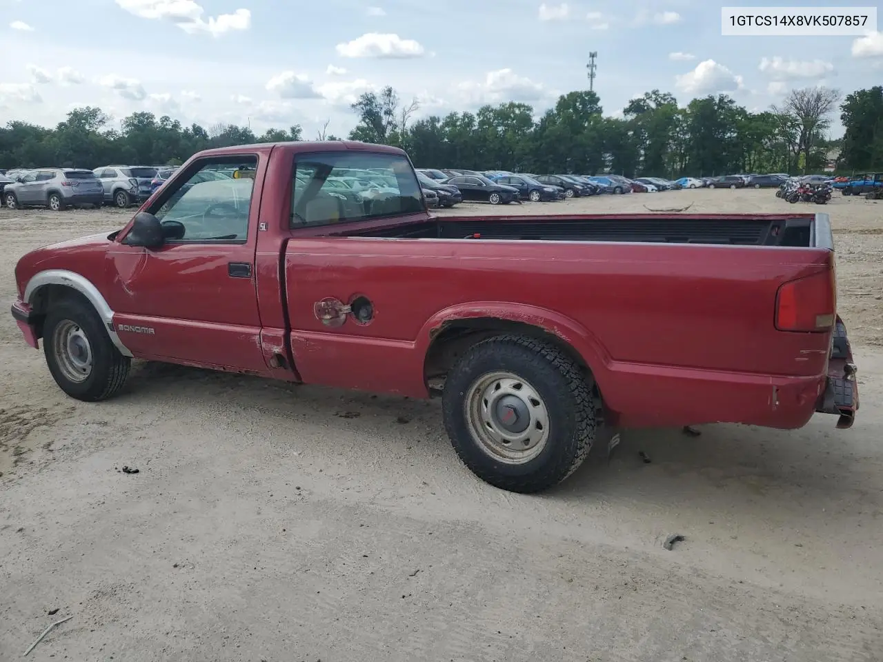 1997 GMC Sonoma VIN: 1GTCS14X8VK507857 Lot: 60969095