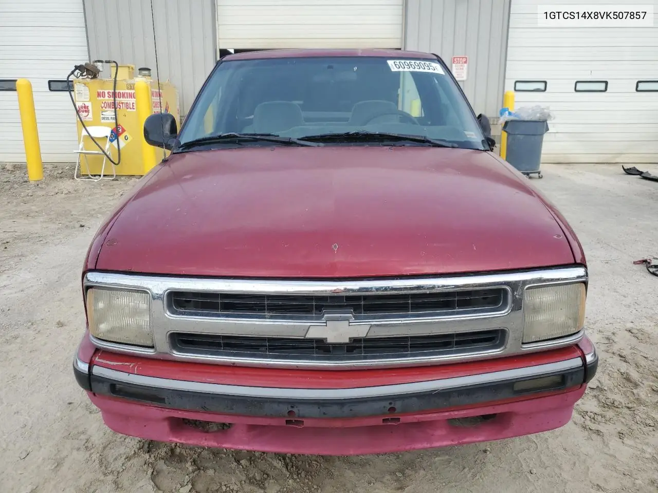 1997 GMC Sonoma VIN: 1GTCS14X8VK507857 Lot: 60969095