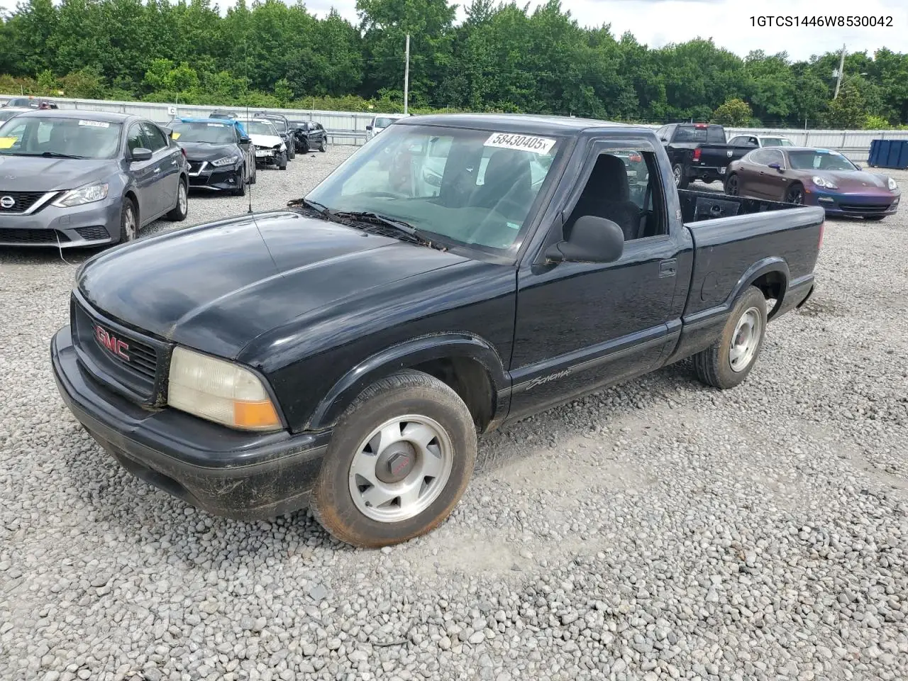 1998 GMC Sonoma VIN: 1GTCS1446W8530042 Lot: 58430405