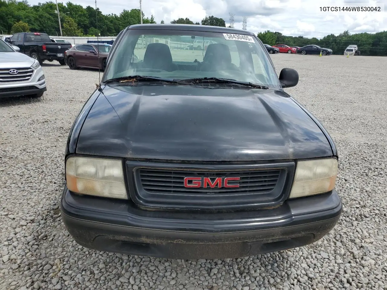 1998 GMC Sonoma VIN: 1GTCS1446W8530042 Lot: 58430405