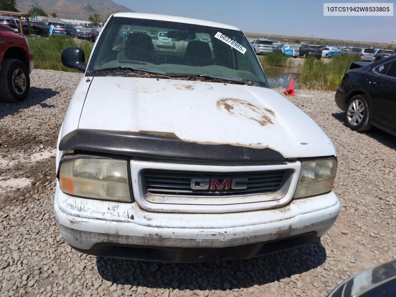 1998 GMC Sonoma VIN: 1GTCS1942W8533805 Lot: 60378985