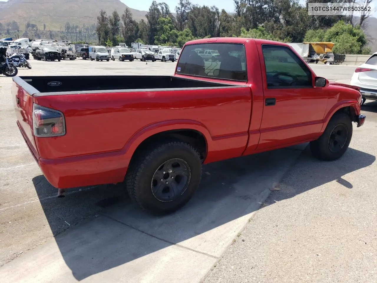 1998 GMC Sonoma VIN: 1GTCS1447W8503562 Lot: 62737995