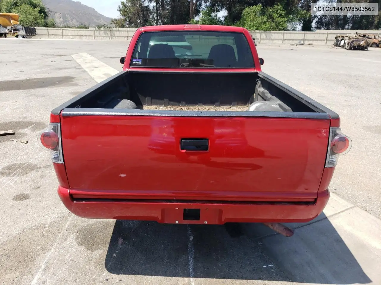 1998 GMC Sonoma VIN: 1GTCS1447W8503562 Lot: 62737995
