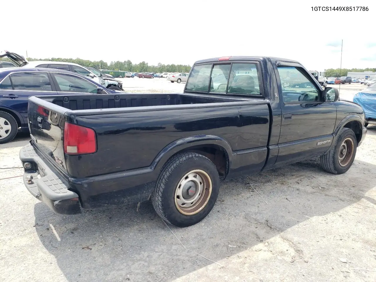 1999 GMC Sonoma VIN: 1GTCS1449X8517786 Lot: 61227165