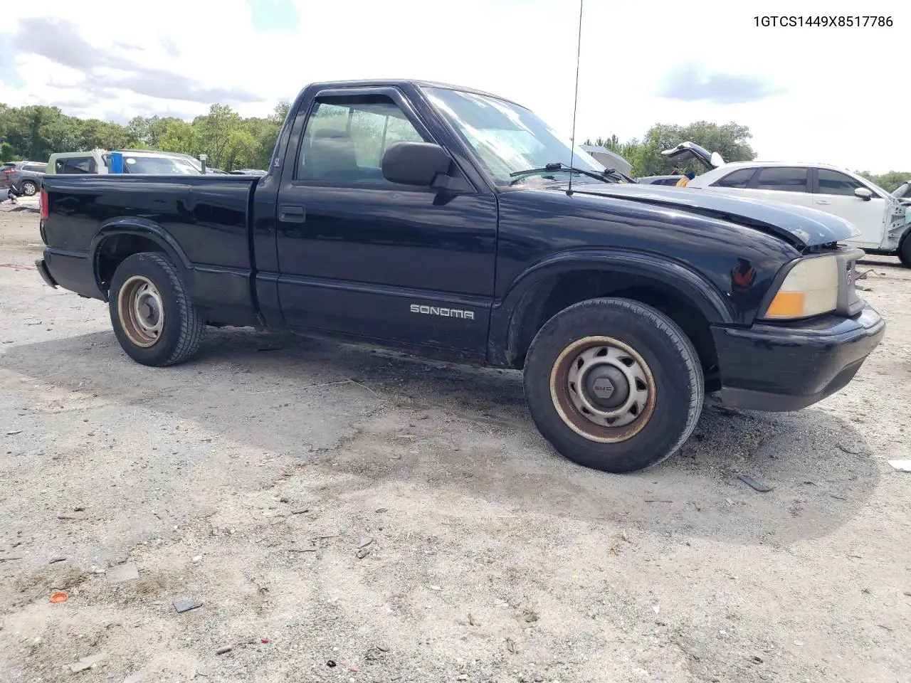 1999 GMC Sonoma VIN: 1GTCS1449X8517786 Lot: 61227165