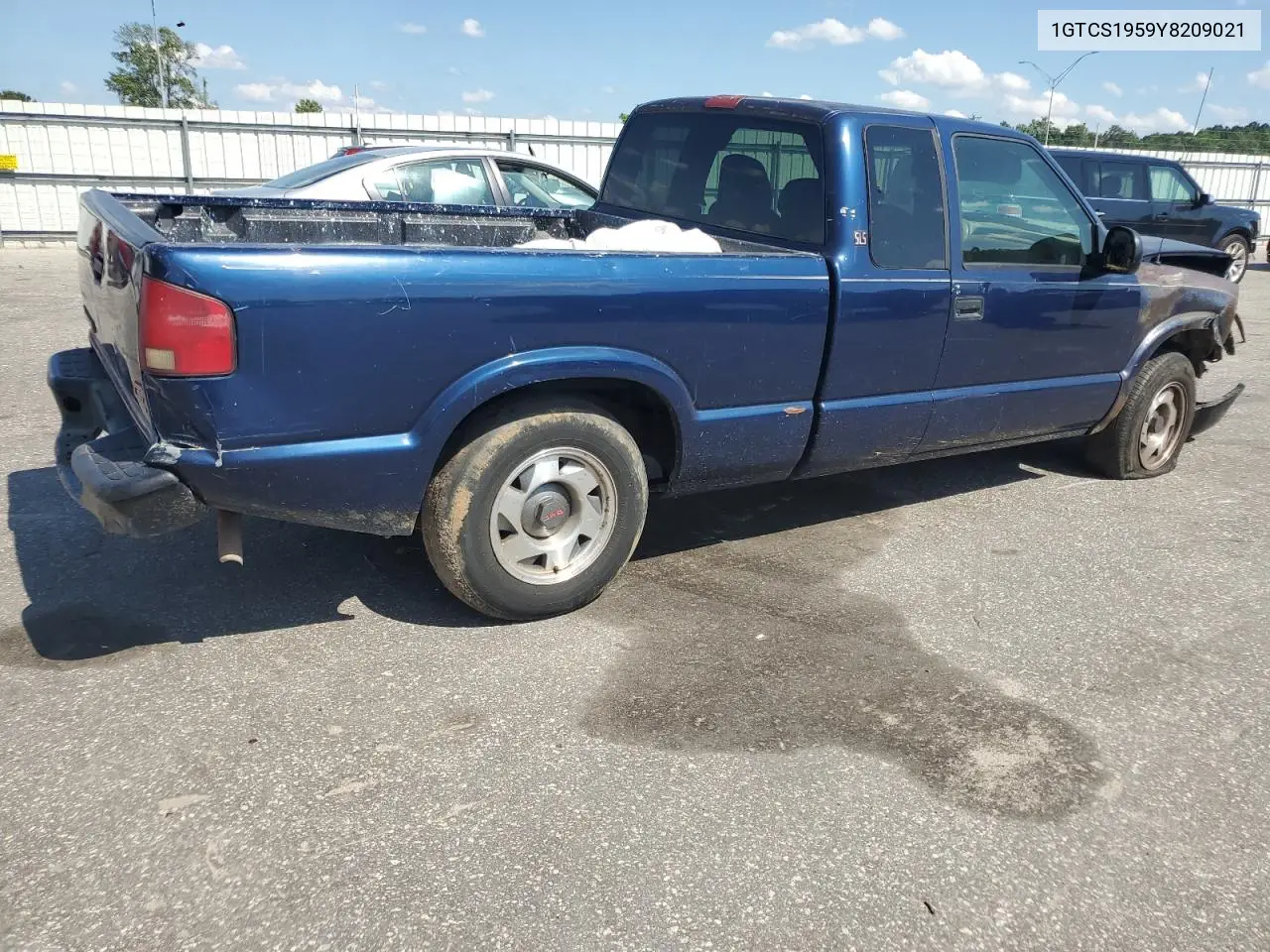 2000 GMC Sonoma VIN: 1GTCS1959Y8209021 Lot: 61758175