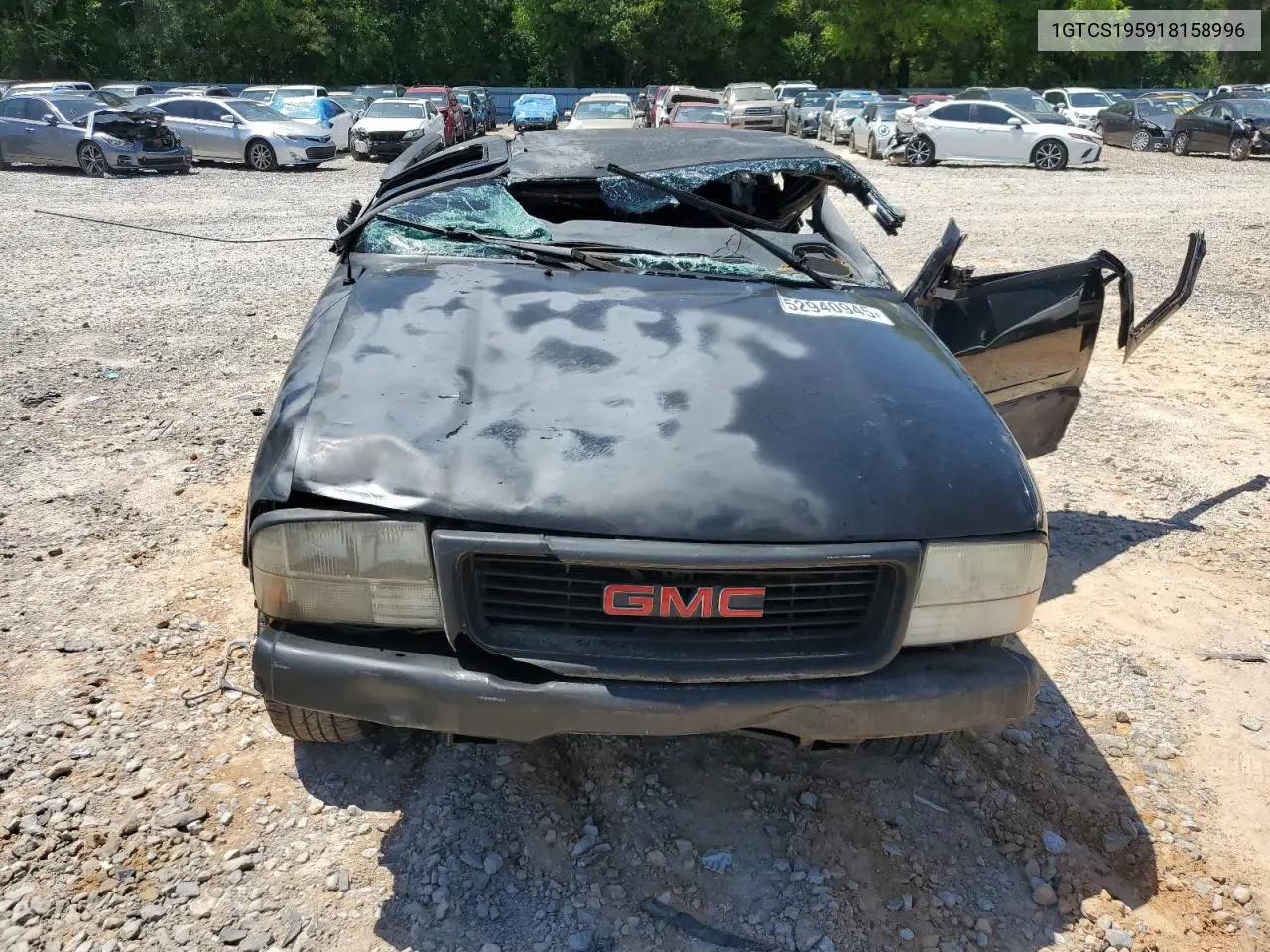 2001 GMC Sonoma VIN: 1GTCS195918158996 Lot: 52940945