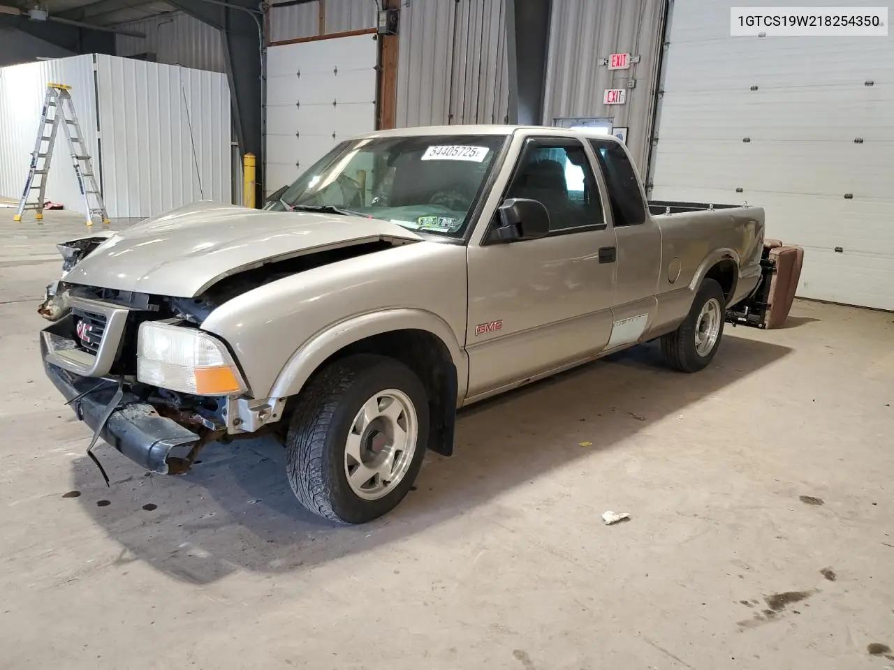 2001 GMC Sonoma VIN: 1GTCS19W218254350 Lot: 54405725