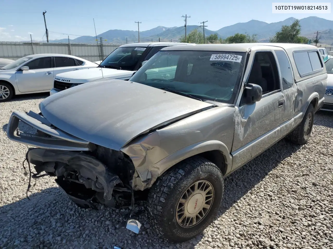 2001 GMC Sonoma VIN: 1GTDT19W018214513 Lot: 58994725