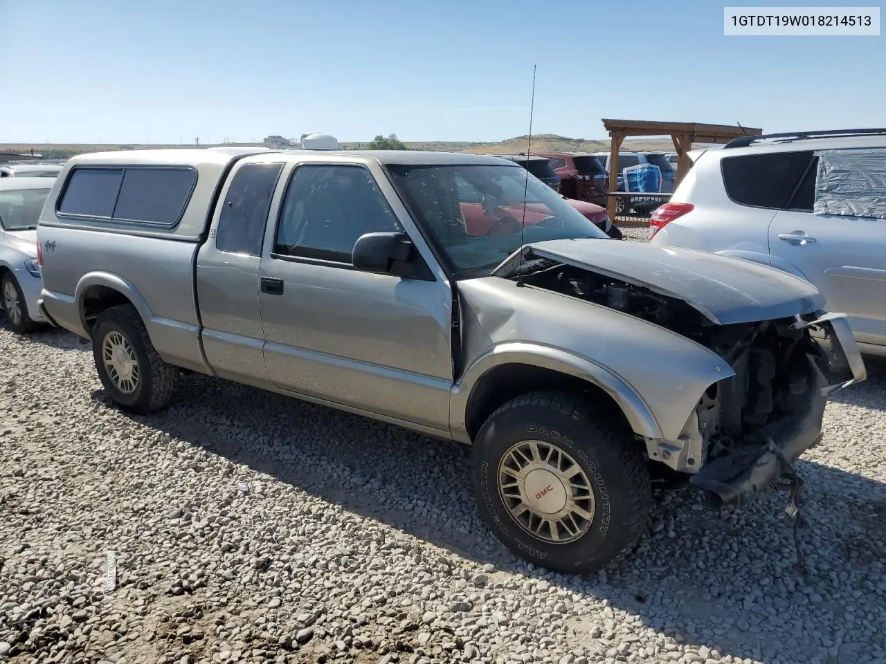 2001 GMC Sonoma VIN: 1GTDT19W018214513 Lot: 58994725