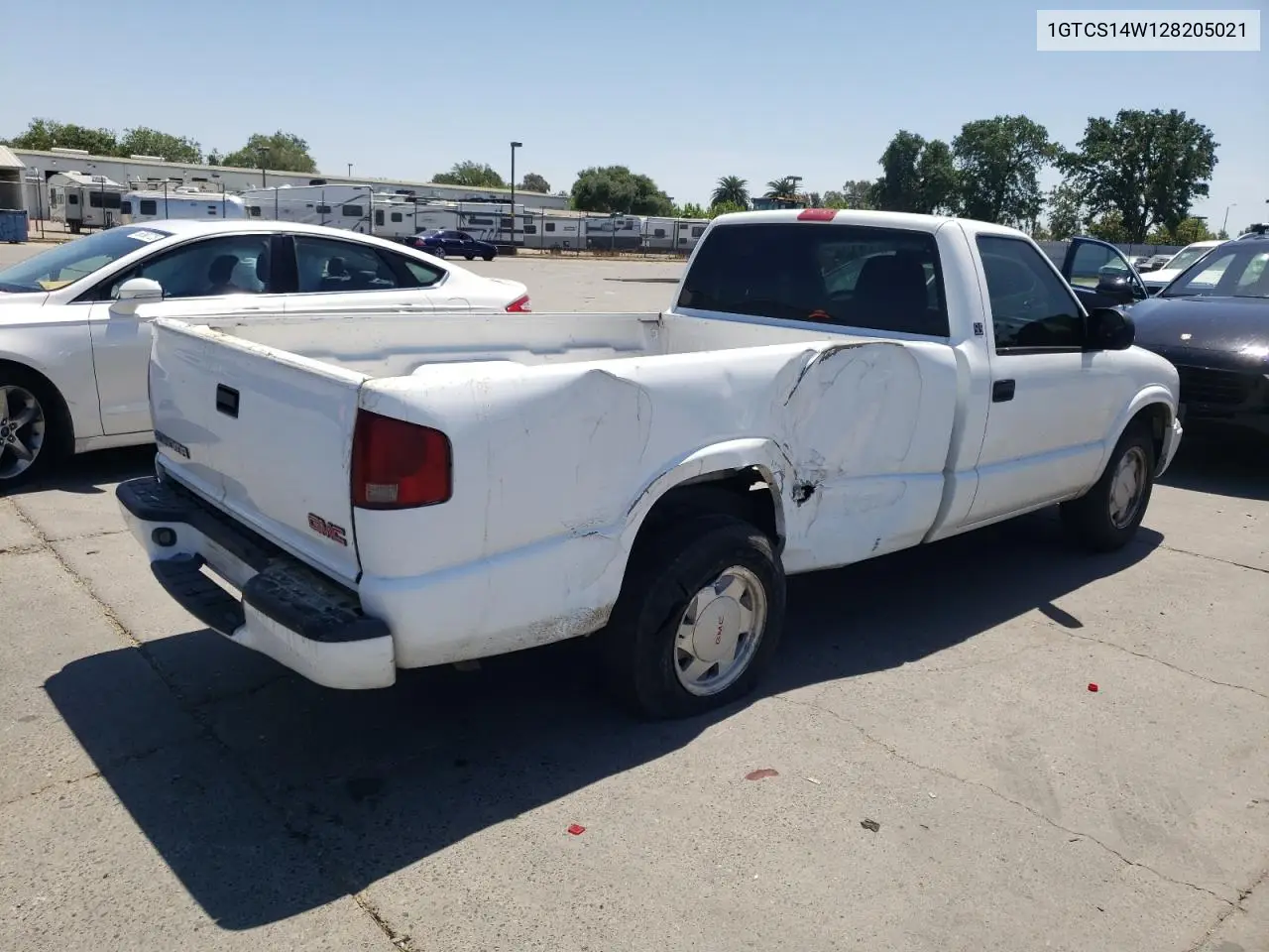 2002 GMC Sonoma VIN: 1GTCS14W128205021 Lot: 56436585